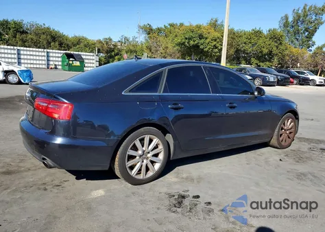 2014 Audi A6 Premium Plus z USA, uszkodzony, nr VIN WAUGFAFC9EN092141